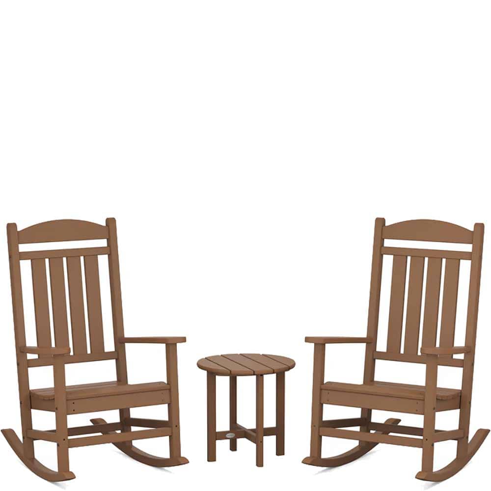 POLYWOOD® Presidential 3-Piece Rocker Set - PWS109-1 Rocking Chair POLYWOOD®