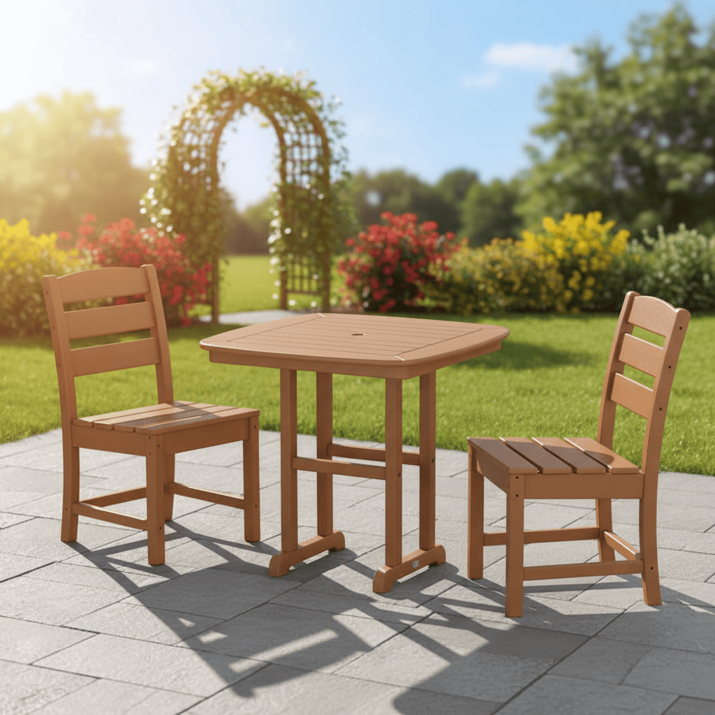 POLYWOOD® Lakeside Side Chair 3-Piece Dining Set - PWS1213-1