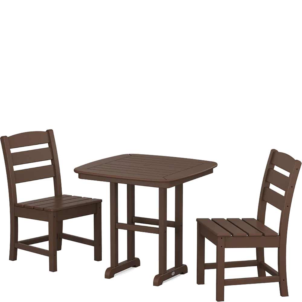 POLYWOOD® Lakeside Side Chair 3-Piece Dining Set - PWS1213-1 Dining Set POLYWOOD®