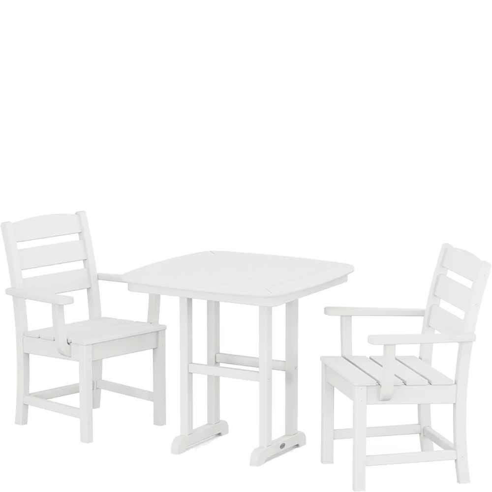 POLYWOOD® Lakeside 3-Piece Dining Set - PWS1212-1 Dining Set POLYWOOD®