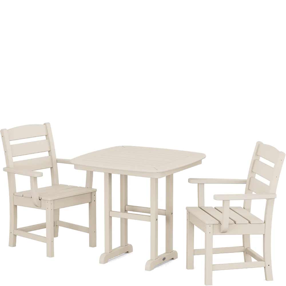 POLYWOOD® Lakeside 3-Piece Dining Set - PWS1212-1 Dining Set POLYWOOD®