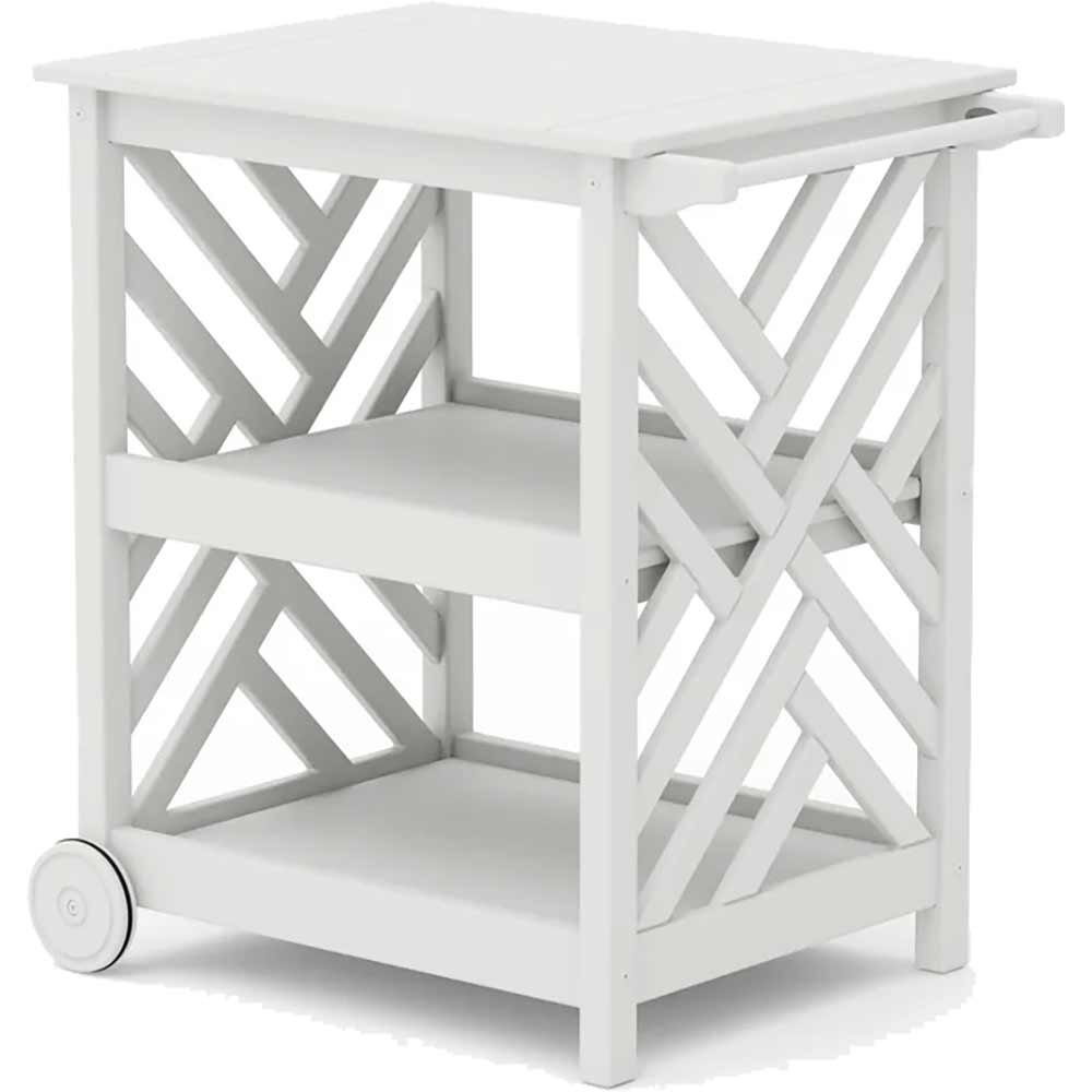 POLYWOOD® Chippendale Bar Cart - BC2302 Bar Cart POLYWOOD®