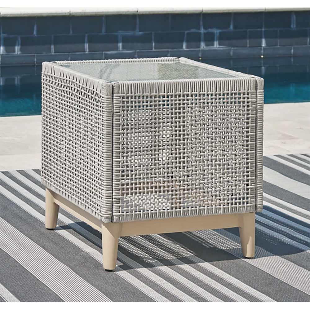 Ashley Furniture - Seton Creek Outdoor End Table End Table Ashley Furniture