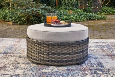 Ashley Furniture Harbor Court Outdoor Ottoman Ottoman Ashley Furniture