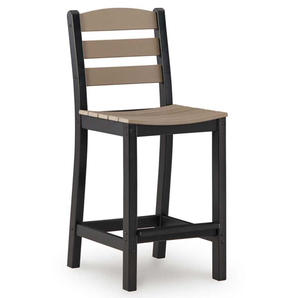 Ashley Furniture - Moondance Outdoor Counter Table and 2 Barstools Bar Set Ashley Furniture