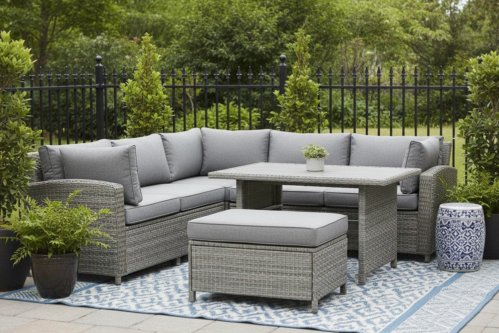 Ashley Furniture Petal Road 4-Piece Outdoor Sectional Set Sofa Ashley Furniture