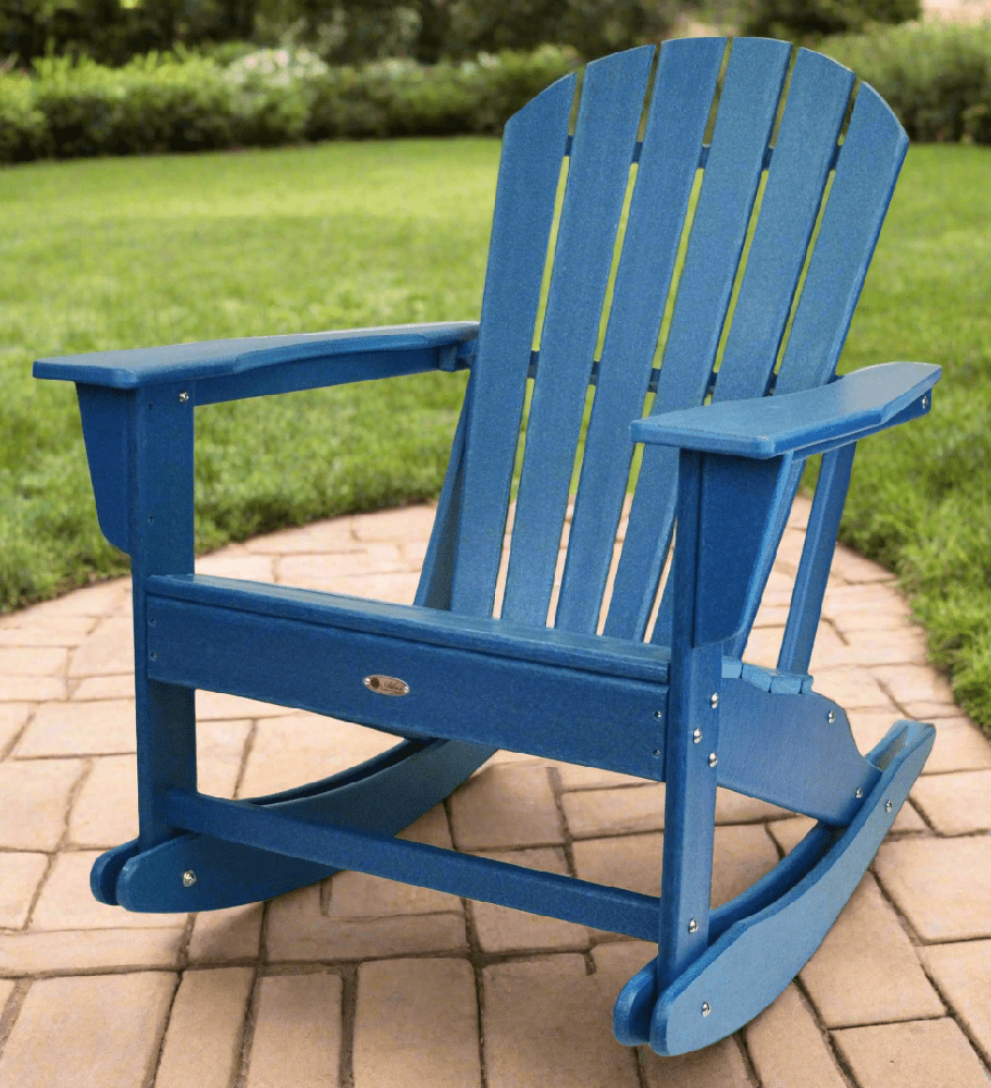 Atlas Patio Furniture - Surf City Poly Adirondack Rocking Chair Adirondack Chair Atlas Patio Furniture