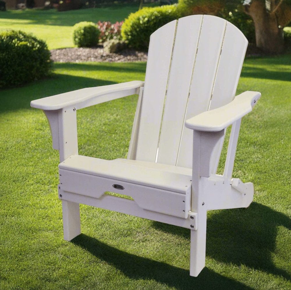Atlas Patio Furniture - Surf City Resin Adirondack Folding Chair Adirondack Chair Atlas Patio Furniture