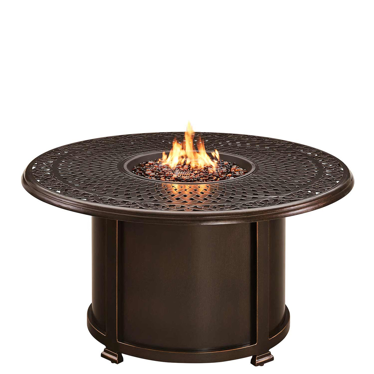 Agio Charleston 48" Round Fire Table Fire Table Agio