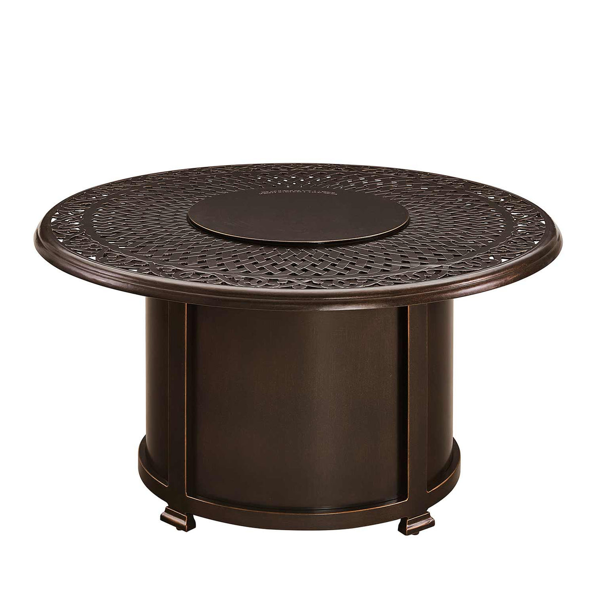 Agio Charleston 48" Round Fire Table Fire Table Agio