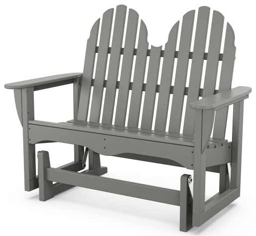 POLYWOOD® Classic Adirondack 48" Glider - ADGL-1 Benches POLYWOOD®