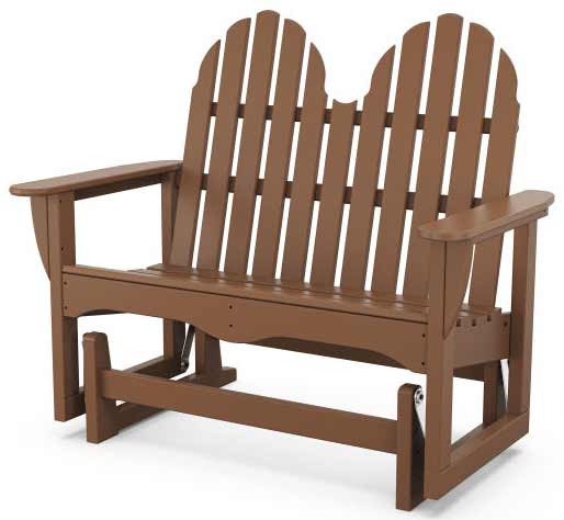 POLYWOOD® Classic Adirondack 48" Glider - ADGL-1 Benches POLYWOOD®