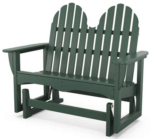 POLYWOOD® Classic Adirondack 48" Glider - ADGL-1 Benches POLYWOOD®