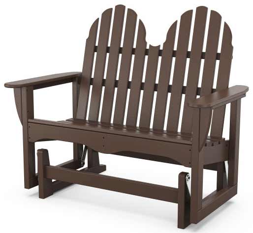 POLYWOOD® Classic Adirondack 48" Glider - ADGL-1 Benches POLYWOOD®