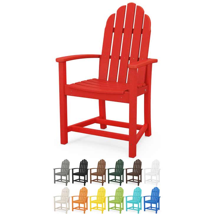 POLYWOOD® Classic Adirondack Dining Chair - ADD200 Chair POLYWOOD®