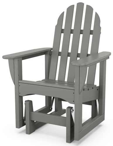 POLYWOOD® Classic Adirondack Glider Chair - ADSGL-1 Adirondack Chair POLYWOOD®