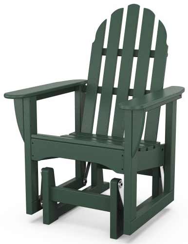 POLYWOOD® Classic Adirondack Glider Chair - ADSGL-1 Adirondack Chair POLYWOOD®