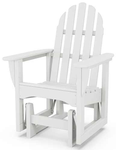 POLYWOOD® Classic Adirondack Glider Chair - ADSGL-1 Adirondack Chair POLYWOOD®