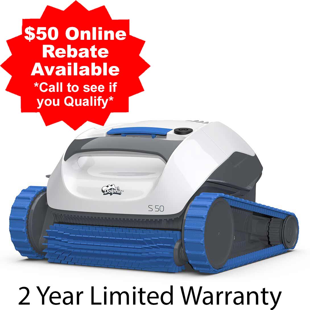 Dolphin S50 Robotic Pool Cleaner Robotic Pool Cleaner Maytronics