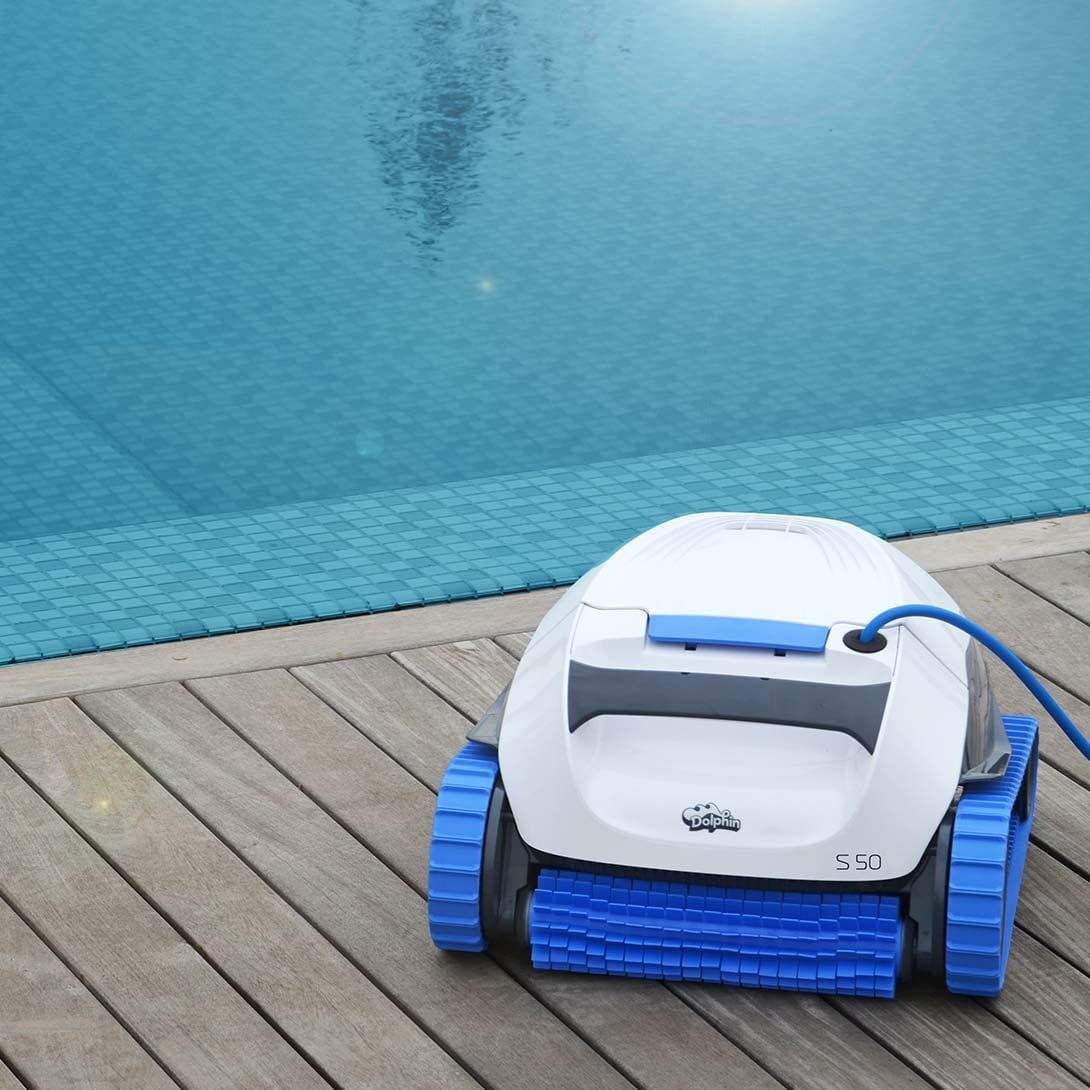Dolphin S50 Robotic Pool Cleaner Robotic Pool Cleaner Maytronics