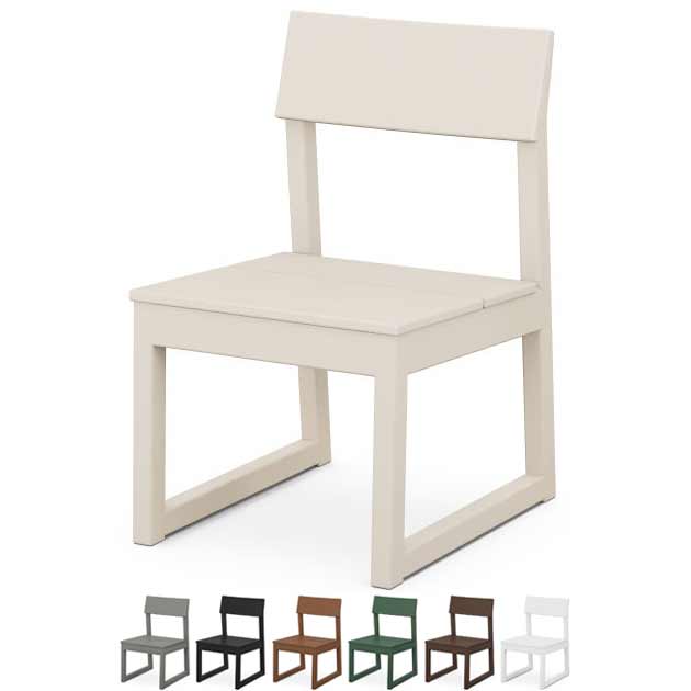 POLYWOOD® EDGE Dining Side Chair - EMD100 Chair POLYWOOD®