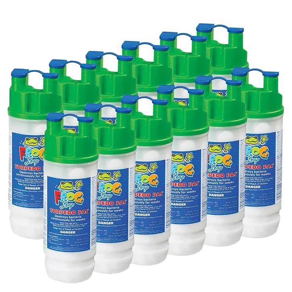 FROG Leap Torpedo Pac - 12 pack Frog Pool King Technology