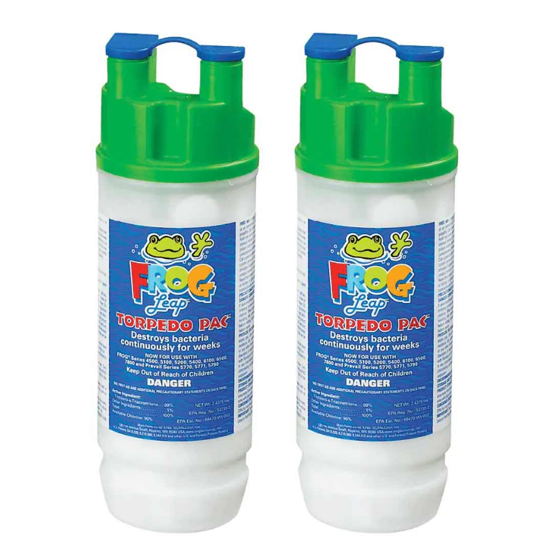 FROG Leap Torpedo Pac - 2 pack Frog Pool King Technology