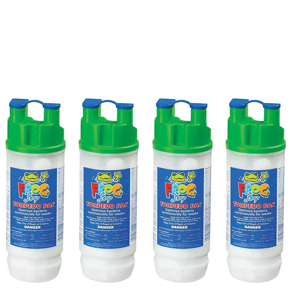 FROG Leap Torpedo Pac - 4 pack Frog Pool King Technology