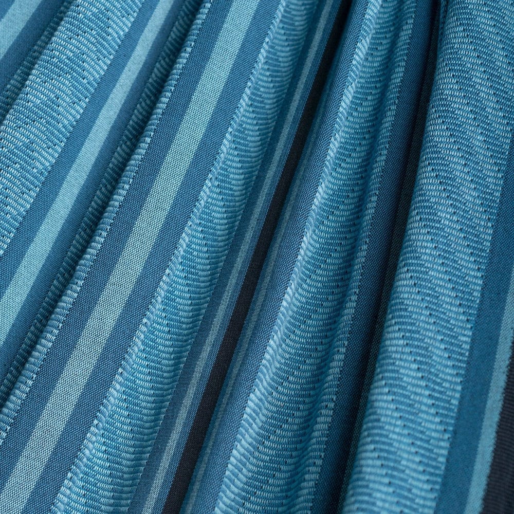 Flora Blue Zebra Organic Cotton Kingsize Hammock Hammock La Siesta