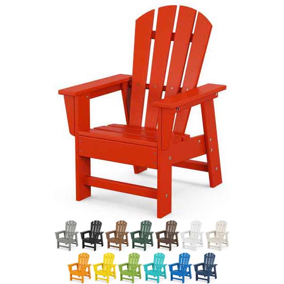 POLYWOOD® Kids Casual Adirondack Chair - SBD12 Adirondack Chair POLYWOOD®