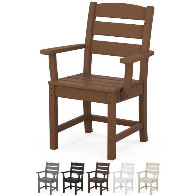 POLYWOOD® Lakeside Dining Arm Chair - TLD200 Chair POLYWOOD®