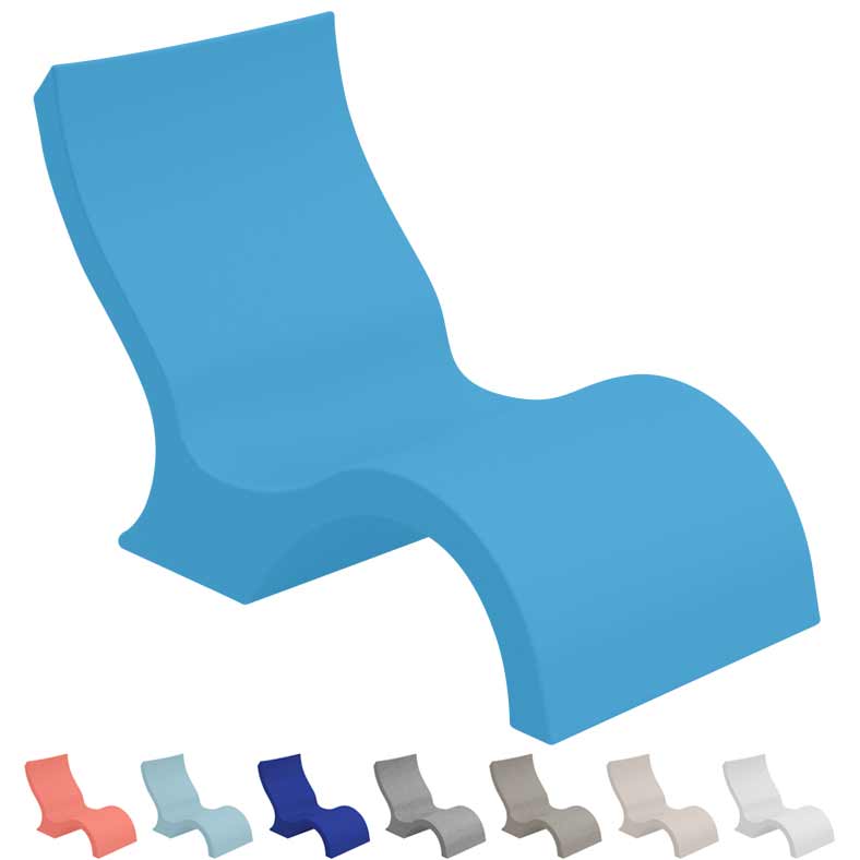 Ledge Lounger Signature Lowback Chair - In Pool Furniture Pool Furniture Ledge Lounger