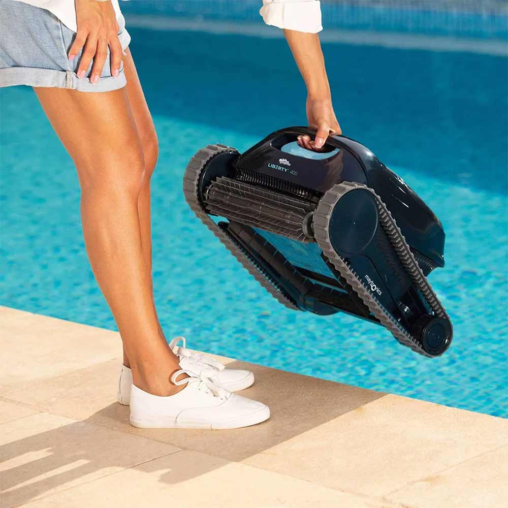 Maytronics - Dolphin LIBERTY 400 Robotic Pool Cleaner $1,399 Robotic Pool Cleaner Maytronics