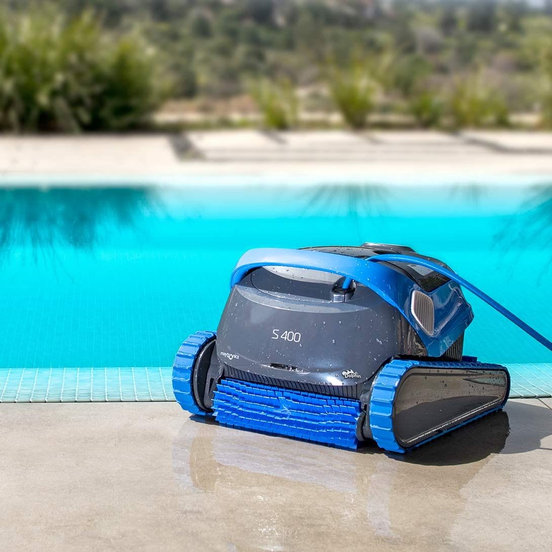 Maytronics Dolphin S400 Robotic Pool Cleaner Robotic Pool Cleaner Maytronics