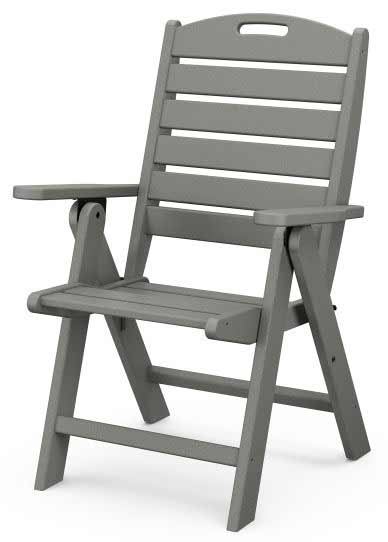 POLYWOOD® Nautical Folding Highback Chair - NCH38 Chair POLYWOOD®