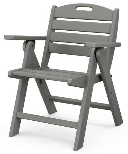 POLYWOOD® Nautical Folding Lowback Chair - NCL32 Chair POLYWOOD®