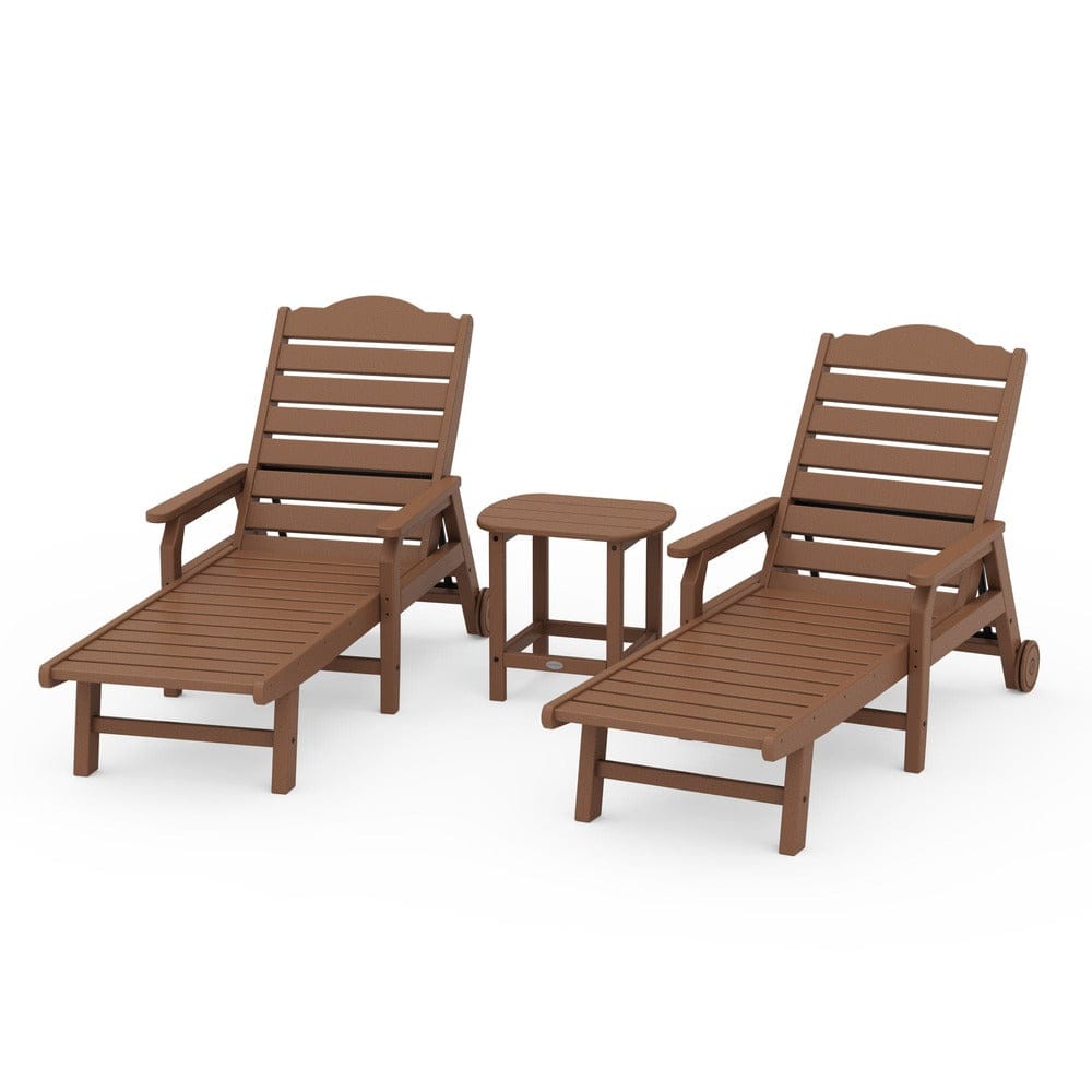 POLYWOOD® - 3-Piece Savannah Chaise Lounge Set - PWS2815 Chaise POLYWOOD®