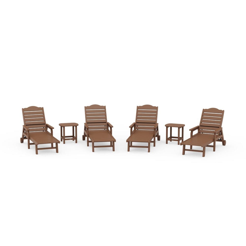 POLYWOOD® - 6-Piece Savannah Chaise Lounge Set - PWS2816 Outdoor Furniture POLYWOOD®