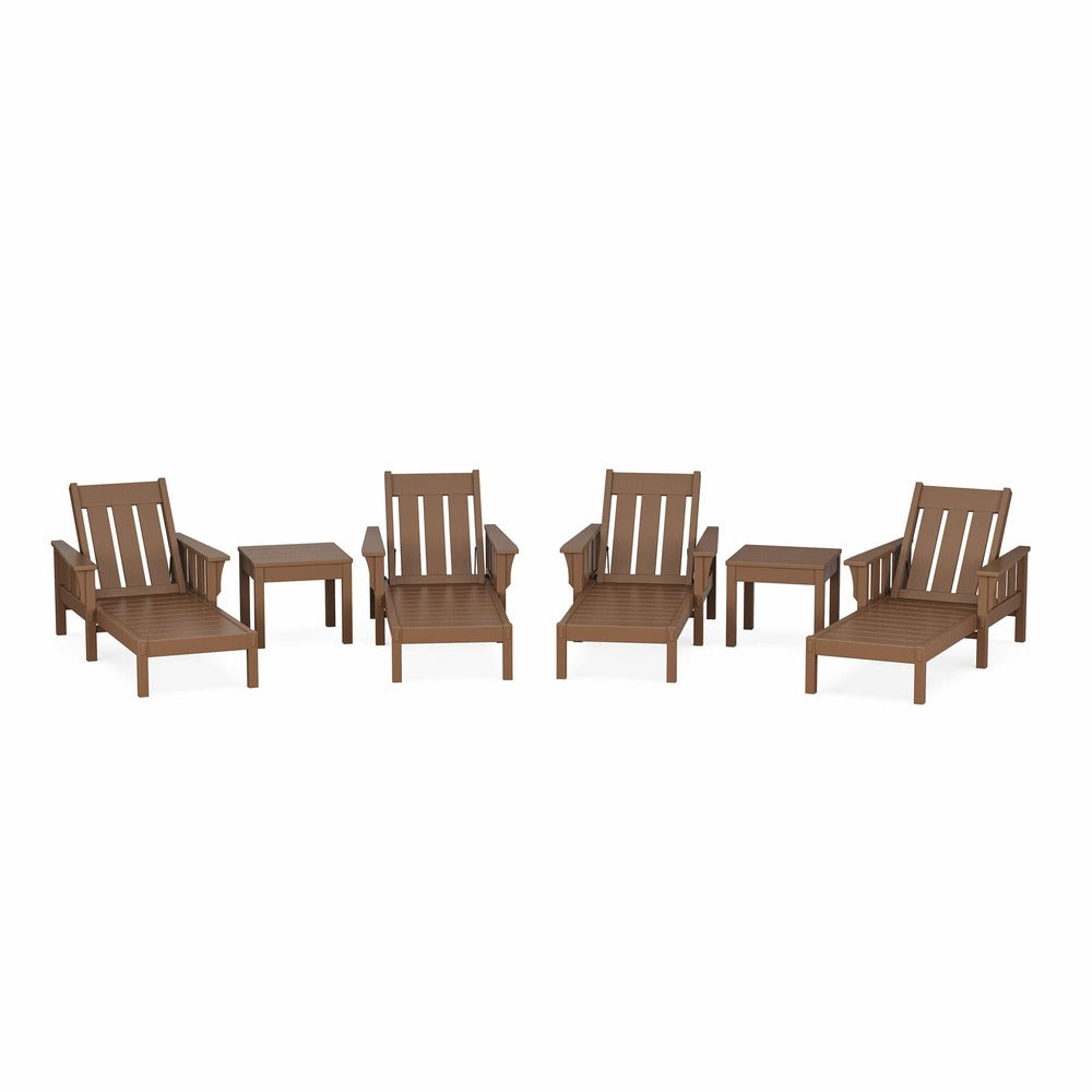 POLYWOOD® Acadia 6-Piece Chaise Set - PWS2546-1 Chaise POLYWOOD®