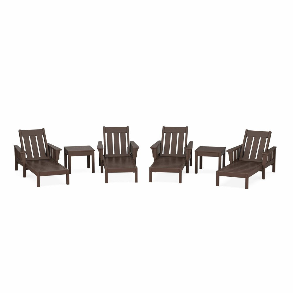 POLYWOOD® Acadia 6-Piece Chaise Set - PWS2546-1 Chaise POLYWOOD®