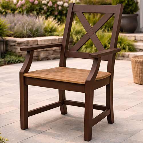 POLYWOOD® Braxton Dining Arm Chair - Select Accents - TGD280