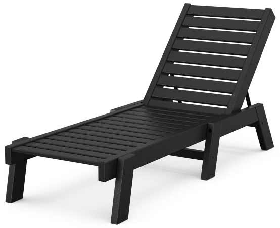 POLYWOOD® Captain Chaise - CH7826-1 Chaise POLYWOOD®