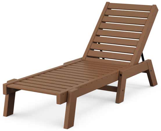 POLYWOOD® Captain Chaise - CH7826-1 Chaise POLYWOOD®