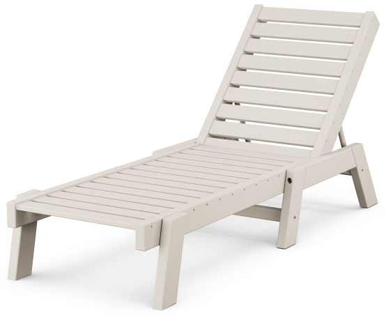 POLYWOOD® Captain Chaise - CH7826-1 Chaise POLYWOOD®
