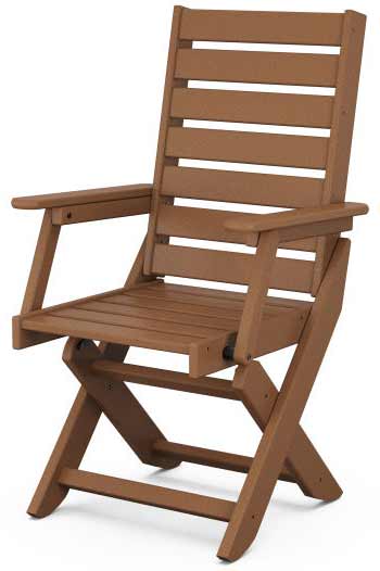 POLYWOOD® Captain Folding Dining Chair - CC4423-1 Chair POLYWOOD®
