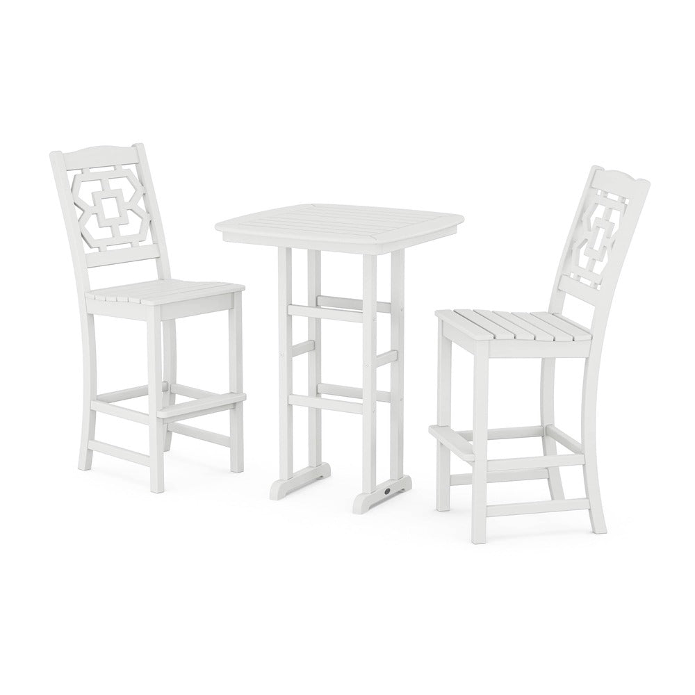 POLYWOOD® Chinoiserie 3-Piece Bar Set - PWS1619-1 Dining Set POLYWOOD®