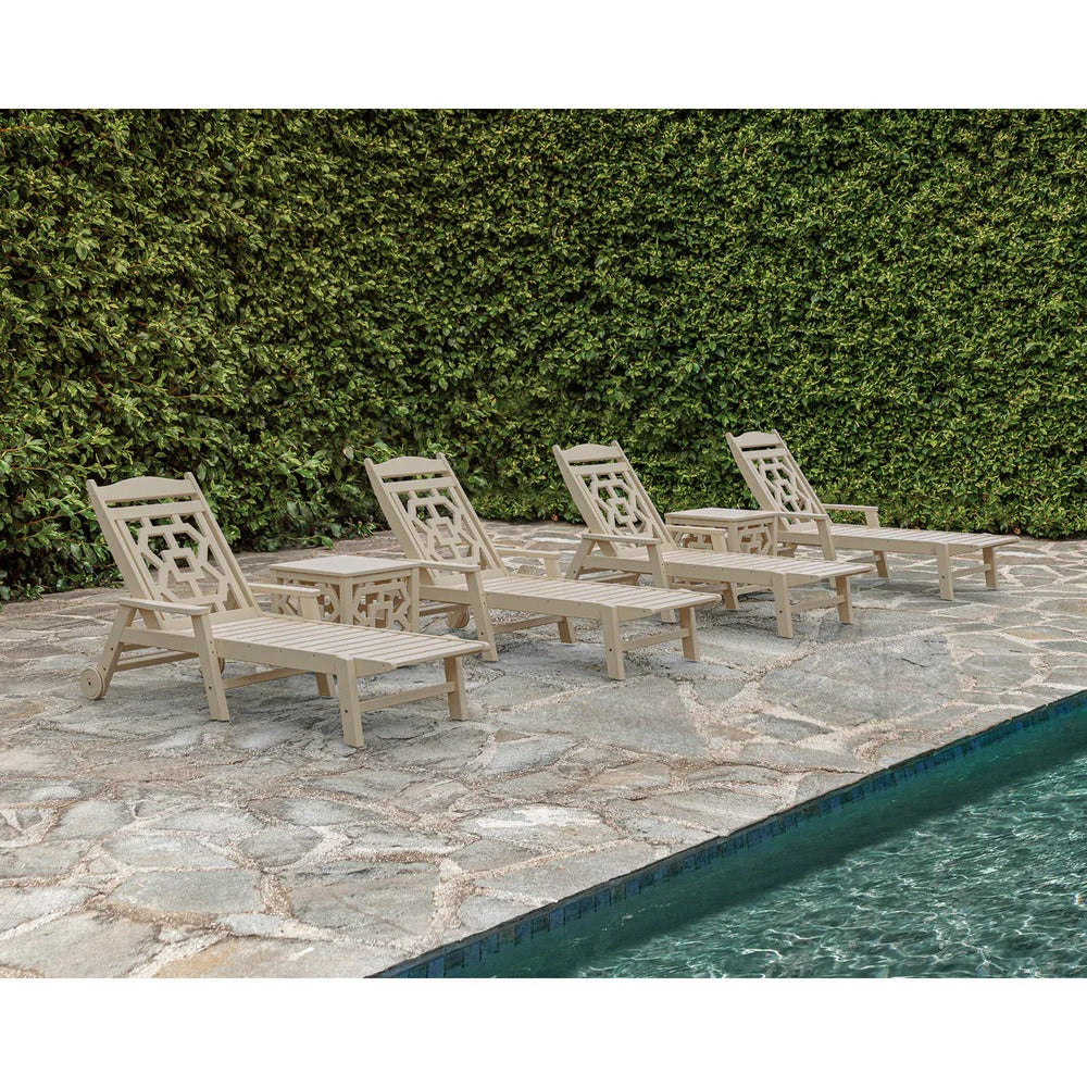 POLYWOOD® Chinoiserie 6-Piece Chaise Set - PWS2436-1 Chaise POLYWOOD®
