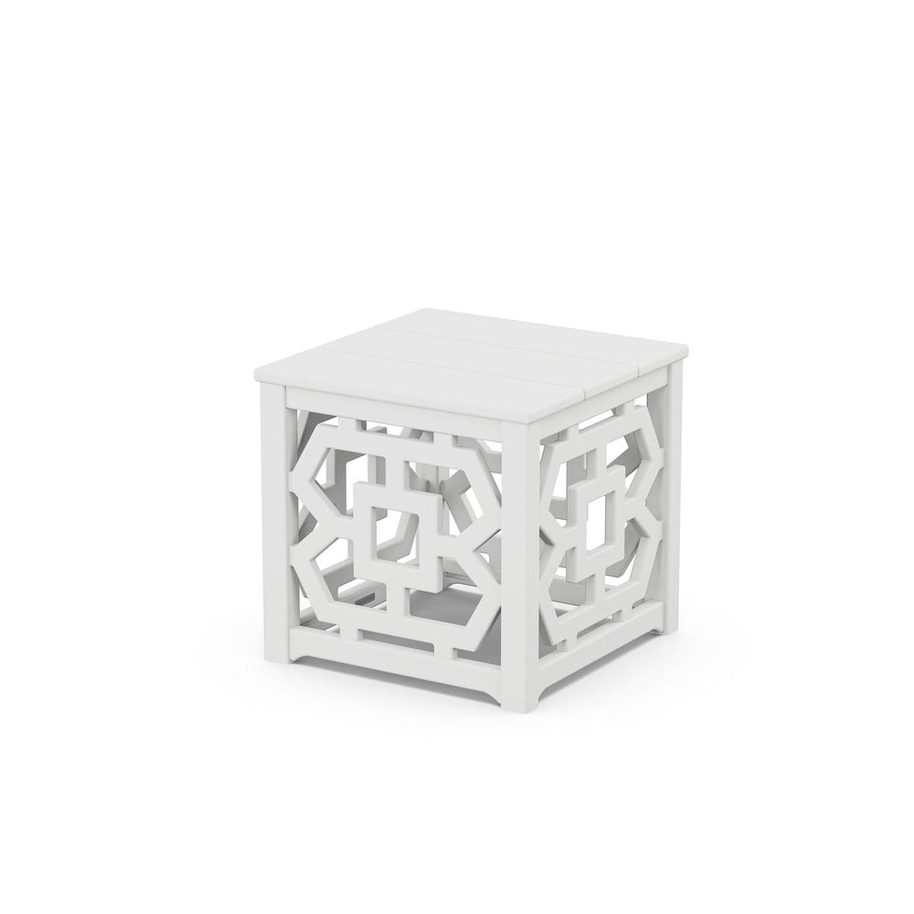 POLYWOOD® Chinoiserie Accent Table - MSCT4P191 End Table POLYWOOD®