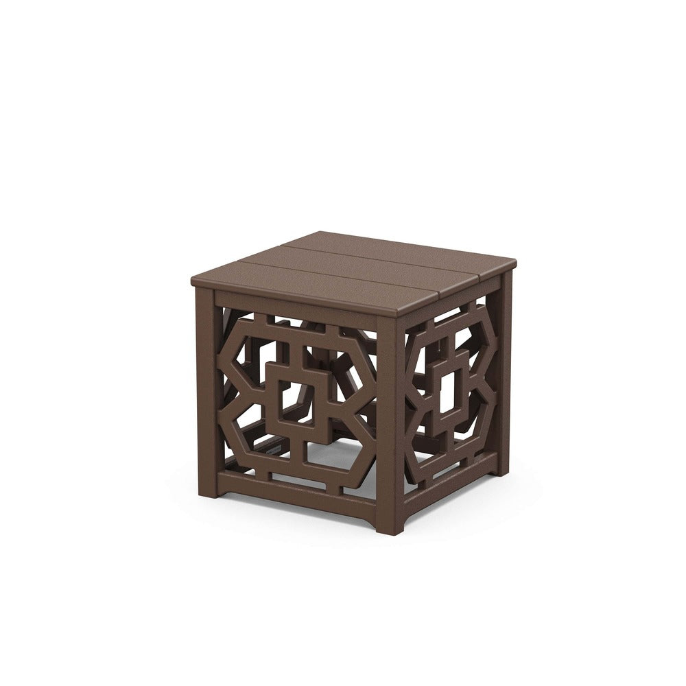 POLYWOOD® Chinoiserie Accent Table - MSCT4P191 End Table POLYWOOD®