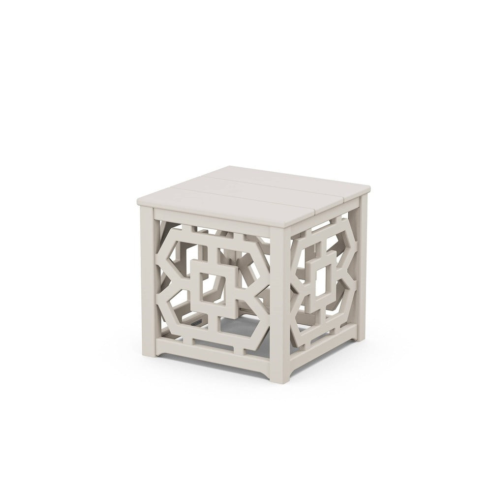 POLYWOOD® Chinoiserie Accent Table - MSCT4P191 End Table POLYWOOD®